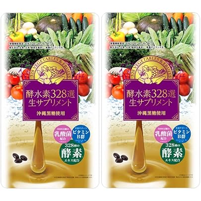 Amazon | 酵水素328選 生サプリメント燃 (1) | 酵水素328選 | 食物繊維